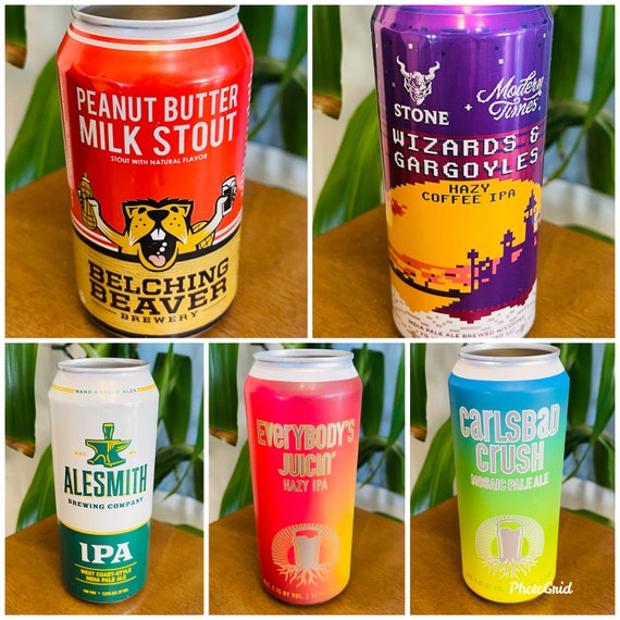 San Diego Breweries Beer Can Container Candles Etsy Canada