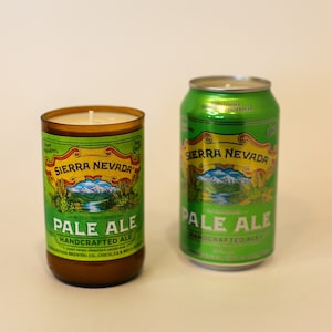 Sierra Nevada Pale Ale Soy Wax Beer Candle