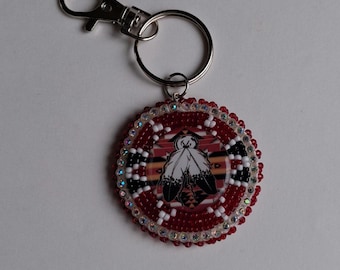 Hand-beaded Keychain/gift/accessories
