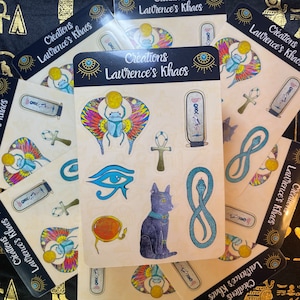 Souvenirs d’Égypte - Stickers sheet