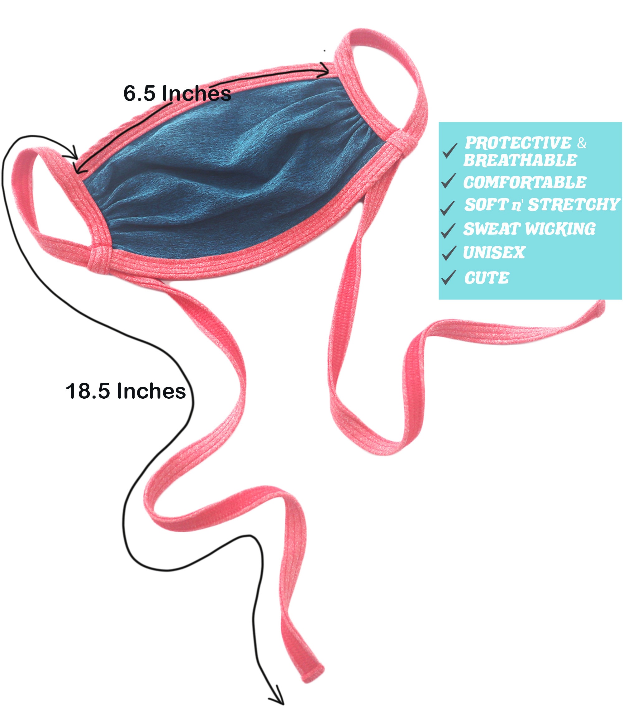 Sport Mask Color Block Mask Breathing Mask for Running Sports Breathing