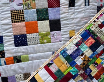 Handmade Patchwork Quilt (78.5x60)
