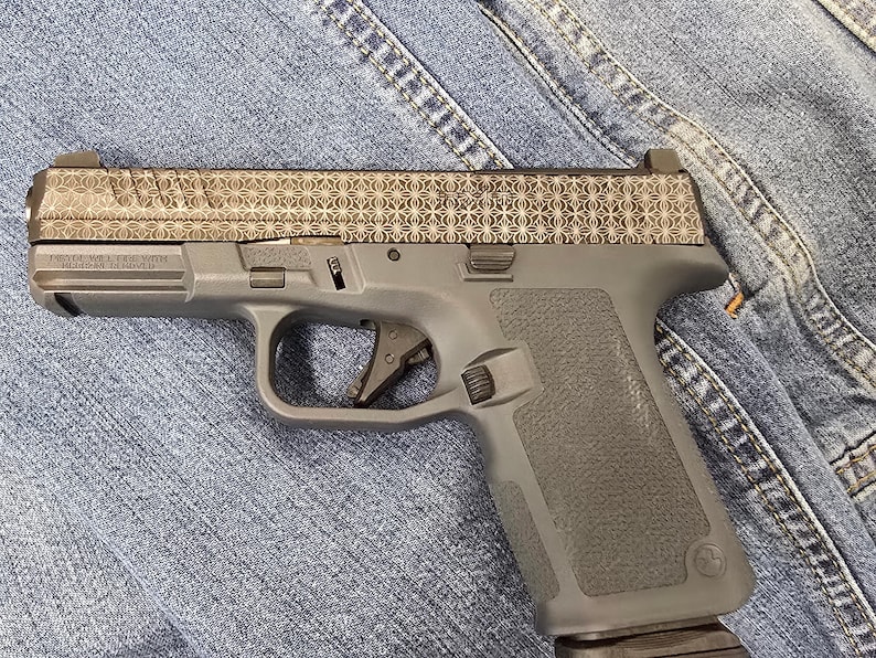 Ruger RXM Slide Blank Laser Engraving Template - Etsy