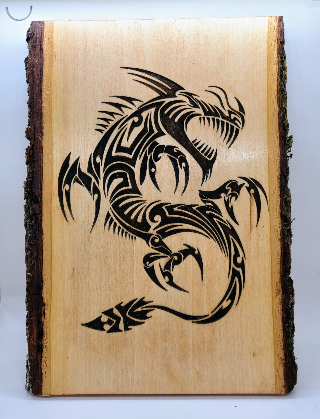 Dragon - Laser Engraved - Etsy