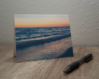 Beach Greeting Card | Treasure Island | Blank Greeting Card | Sunset Greeting Card | Thank You Card | Any Occasion Card | Florida