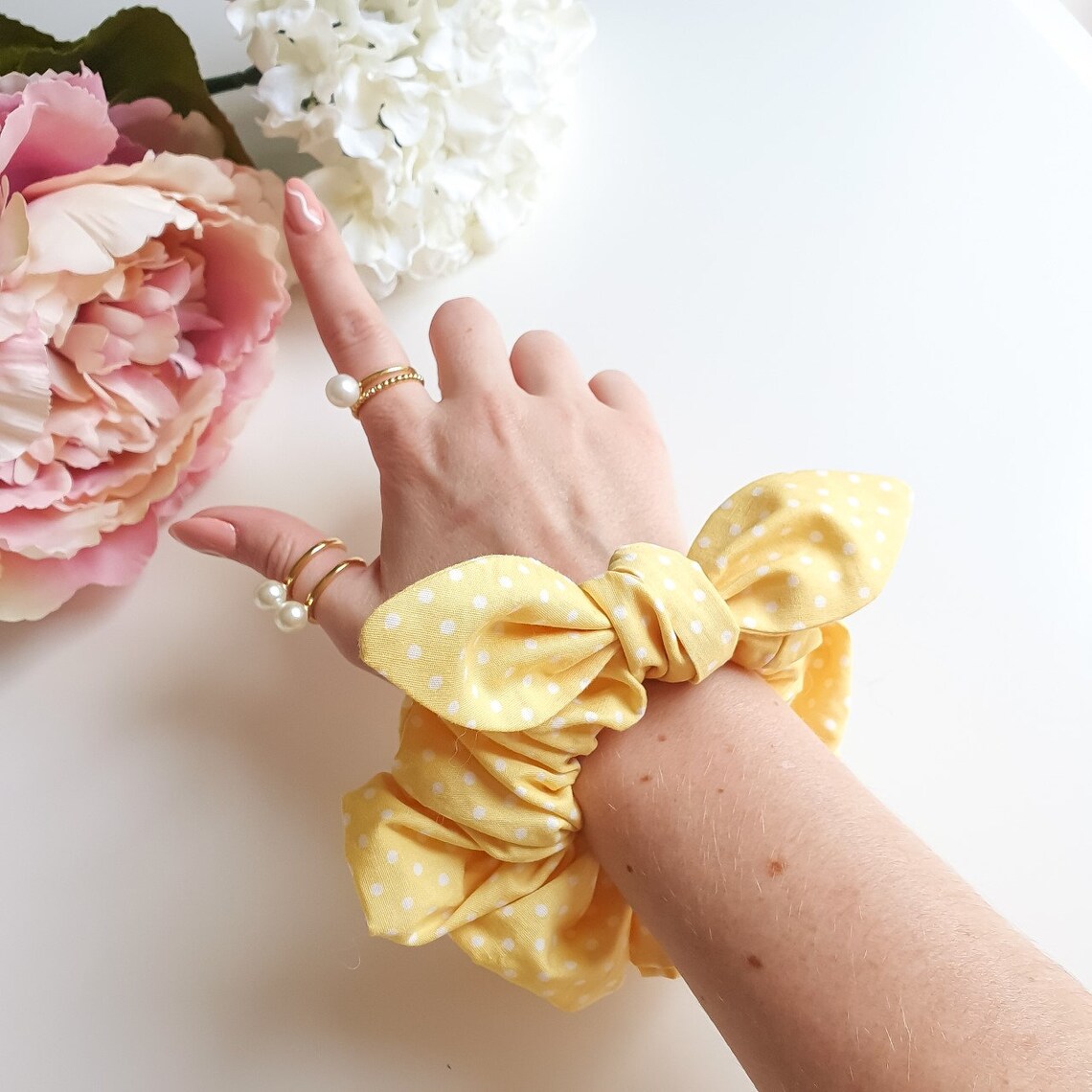 VENTE D CHANTILLON Scrunchie darc de coton accessoires Etsy VENTE D CHANTILLON Scrunchie darc de coton accessoires Etsy
