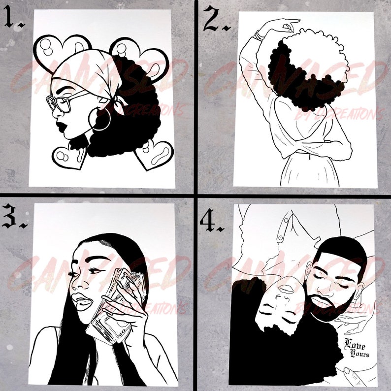 10predrawn Canvas Bundle 11x14 Canvas HTV Sip & Paint Party DIY Paint