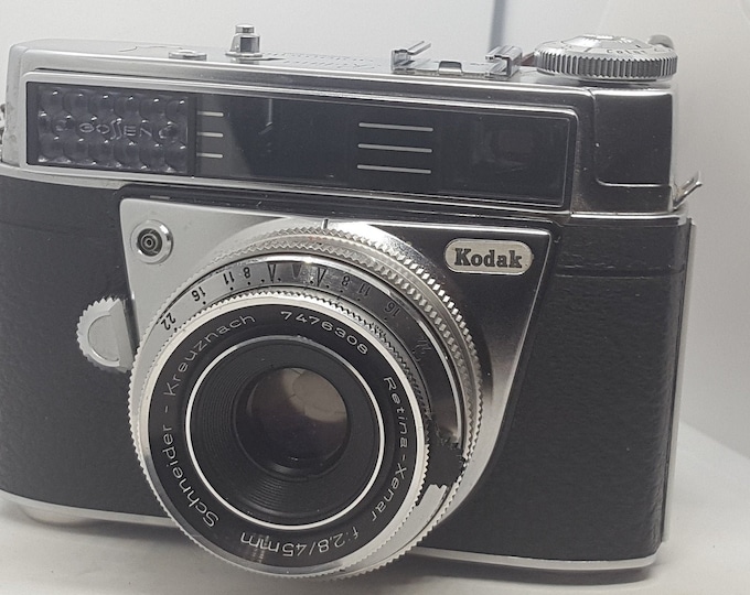 KODAK Retina Automatic III 35mm Film Camera F/2.8 45mm Lens, Made in