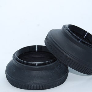 Vivitar 49mm Groothoek Inklapbare Rubberen Zonnekap Kap