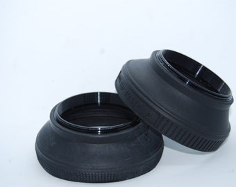 Vivitar 49mm Wide angle Collapsible Rubber Lens Hood Shade