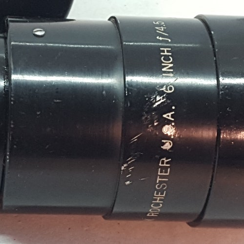 Wollensak Rochester 6 Inch f/4.5 Cine Telephoto Lens C Mount Movie Camera Lens shops