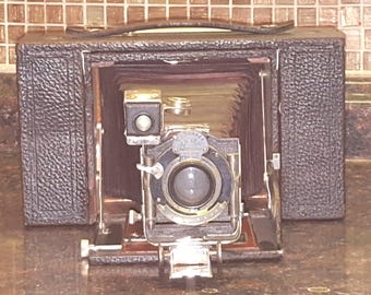 RARE No. 4 Screen Focus Kodak Model A Film Camera Early 1900’s