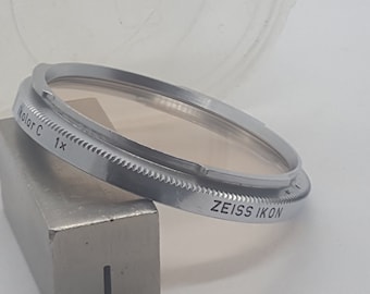 Zeiss Ikon Contarex Ikolor C 1X Warming filter B56 Bayonet Mount for Planar Sonnar Lenses w/ case