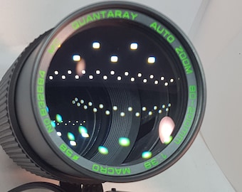 Quantaray Auto Zoom 85-210mm F:3.8 Macro Camera Lens Minolt MD Mount