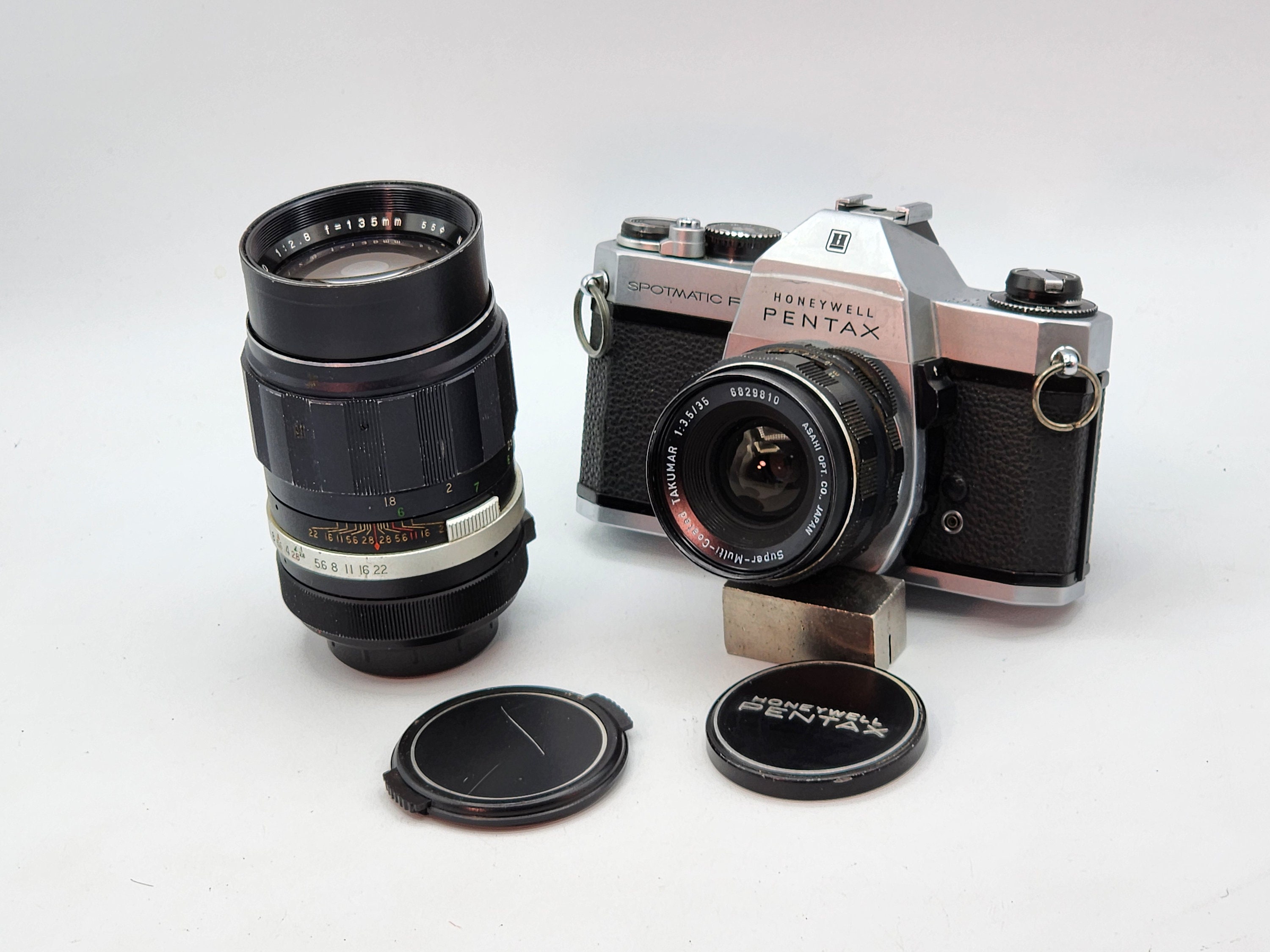 Asahi Pentax Spotmatic SP F 35mm Camera W/ Super-multi