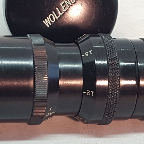 Wollensak Rochester 6 Inch f/4.5 Cine Telephoto Lens C Mount Movie Camera Lens shops