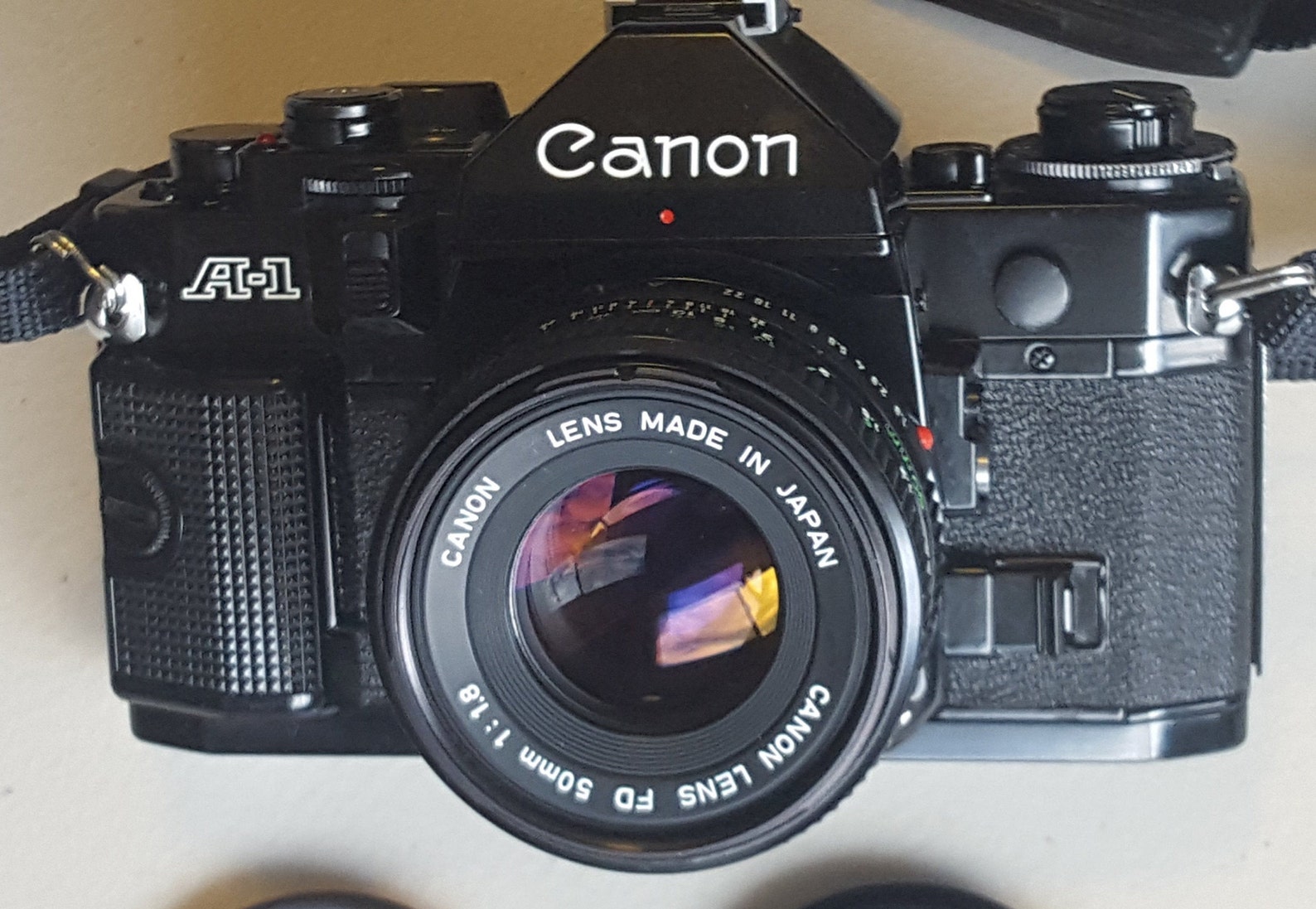 Canon A1 35mm SLR Film Camera FD 50mm 11.4 lens w/ Caps & Etsy