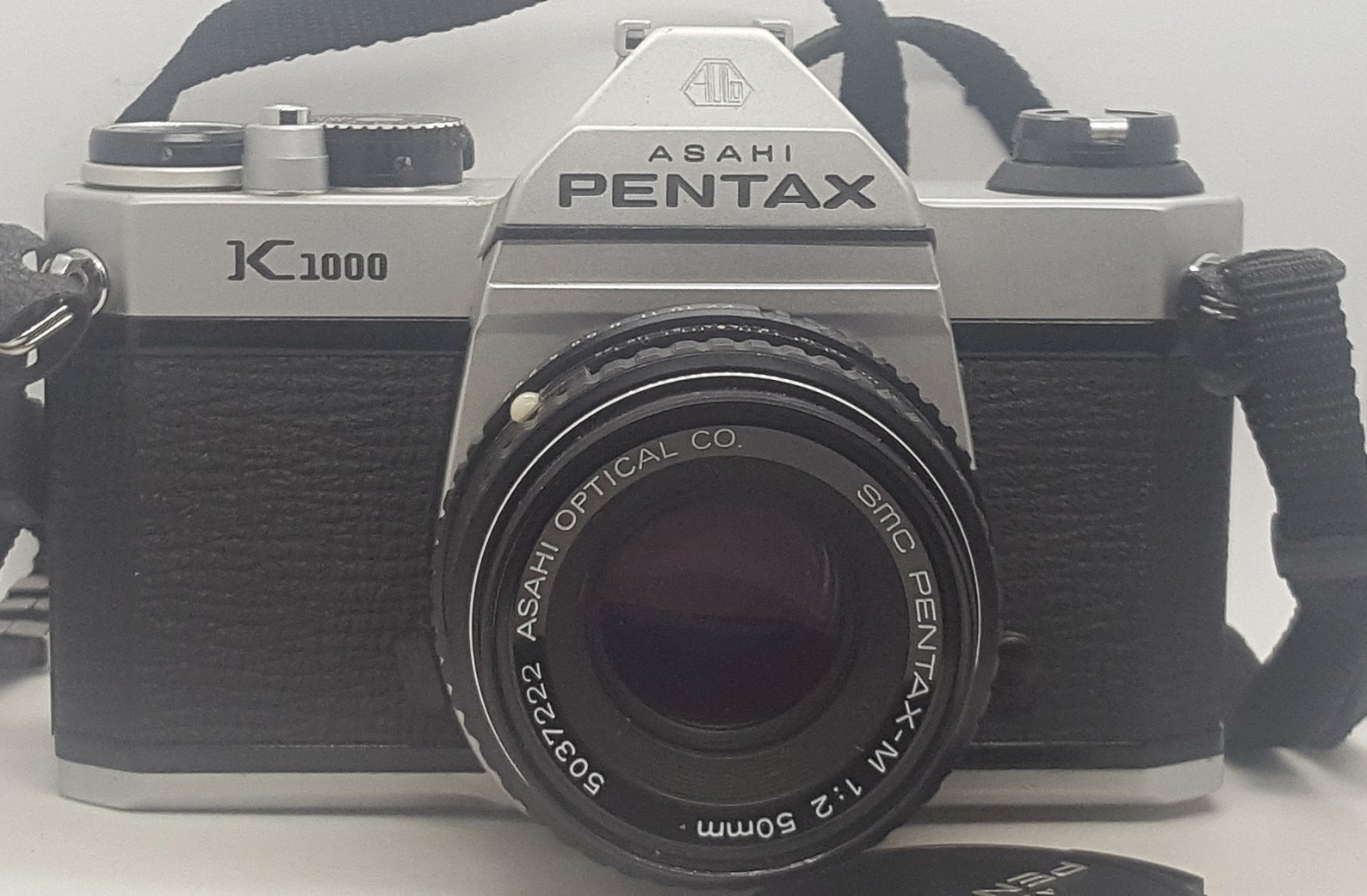 Asahi Pentax K1000 35mm SLR Film Camera 50mm PentaxM 12 Lens Etsy