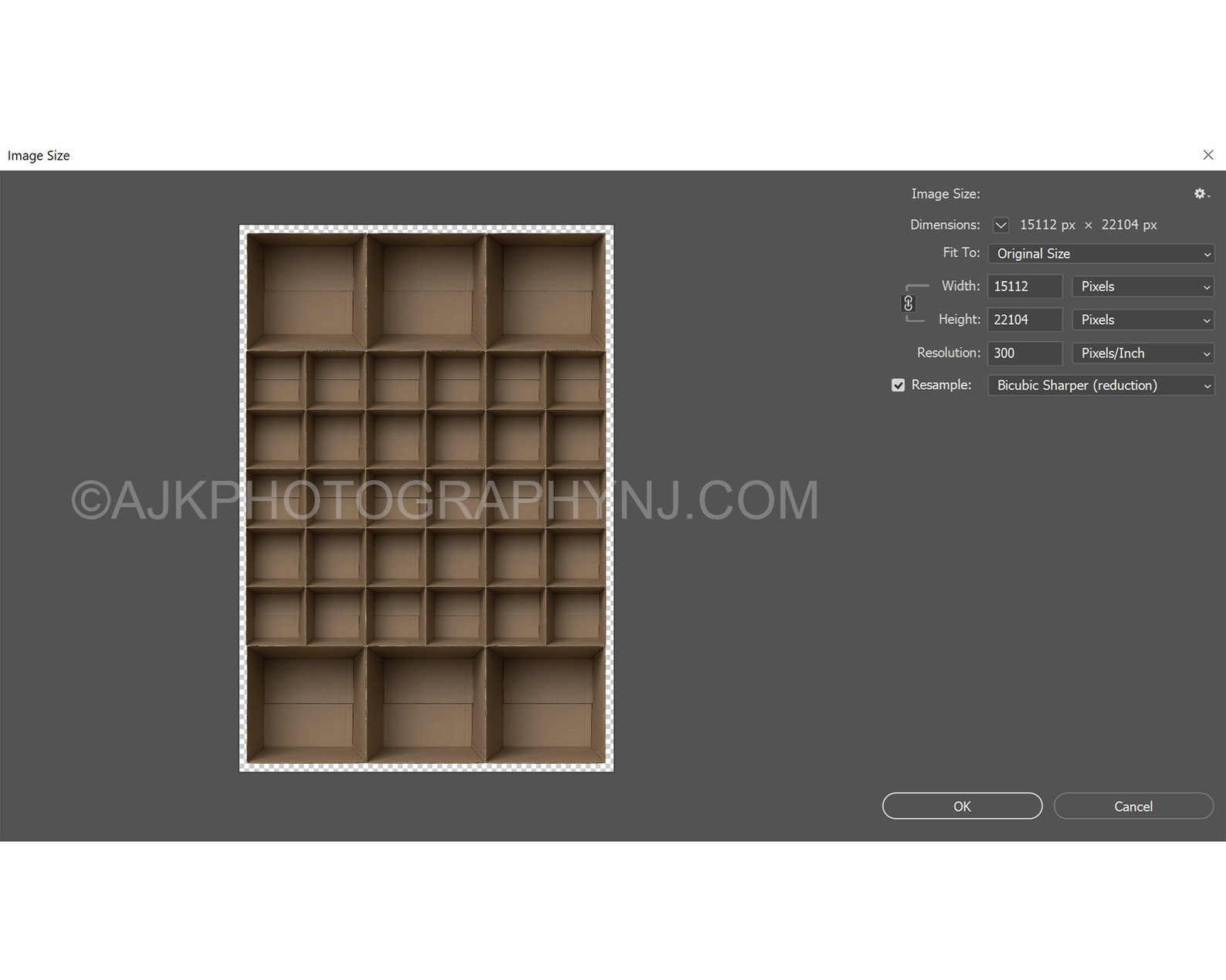 36 Empty Cardboard Boxes Template, 30 Students and 6 Teachers, Class ...