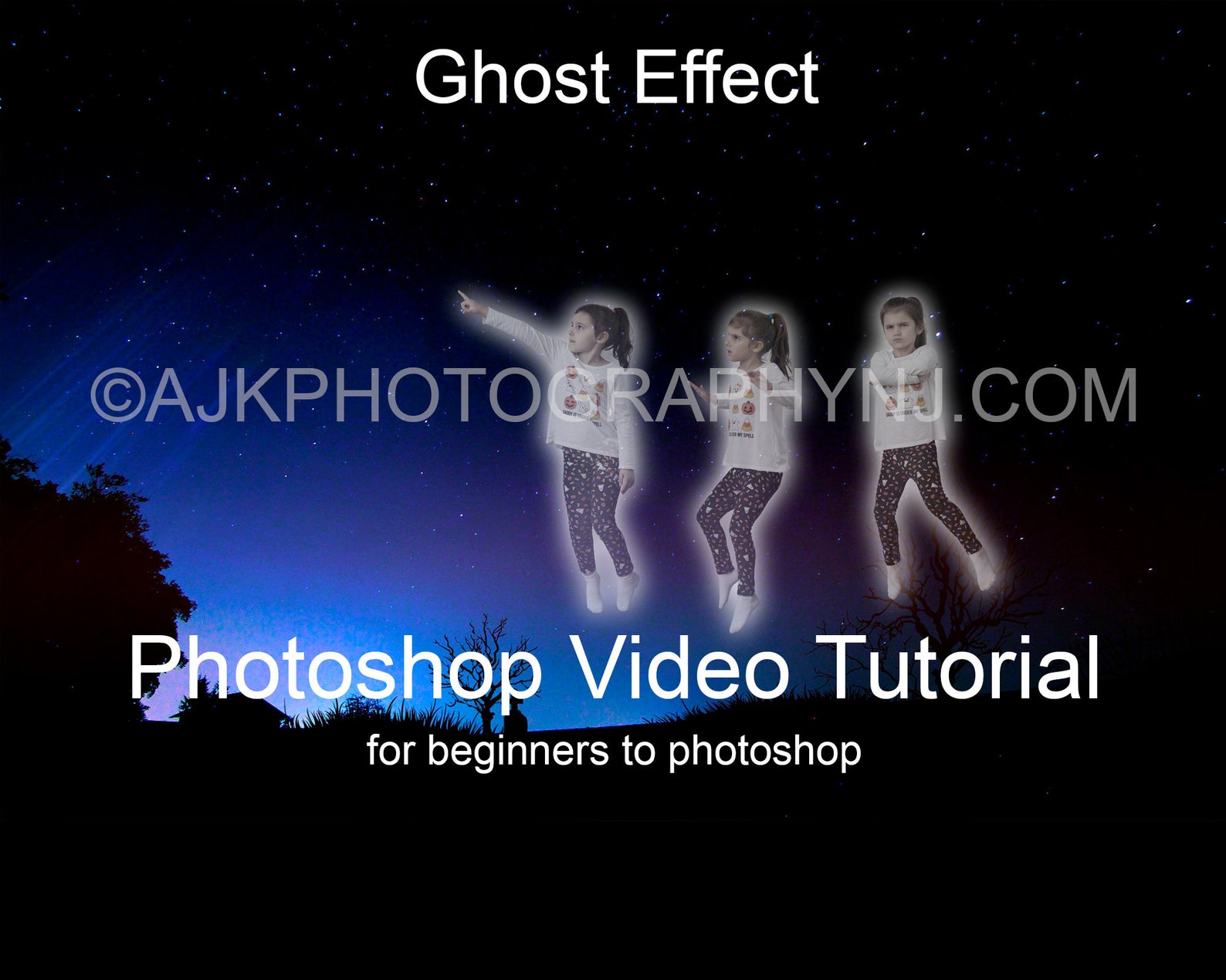 Ghost Effect Tutorial for Beginners Video How to Etsy