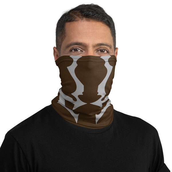 SOUL MASK - Video Game Gaiter - Neck Gaiter Mask - Neck Warmer Gaiter - Polyester Head Band Mask - Inspired Bandana Face Mask