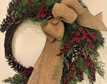 GrapeVine Chrismtas Wreath