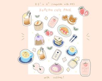 korean stickers etsy