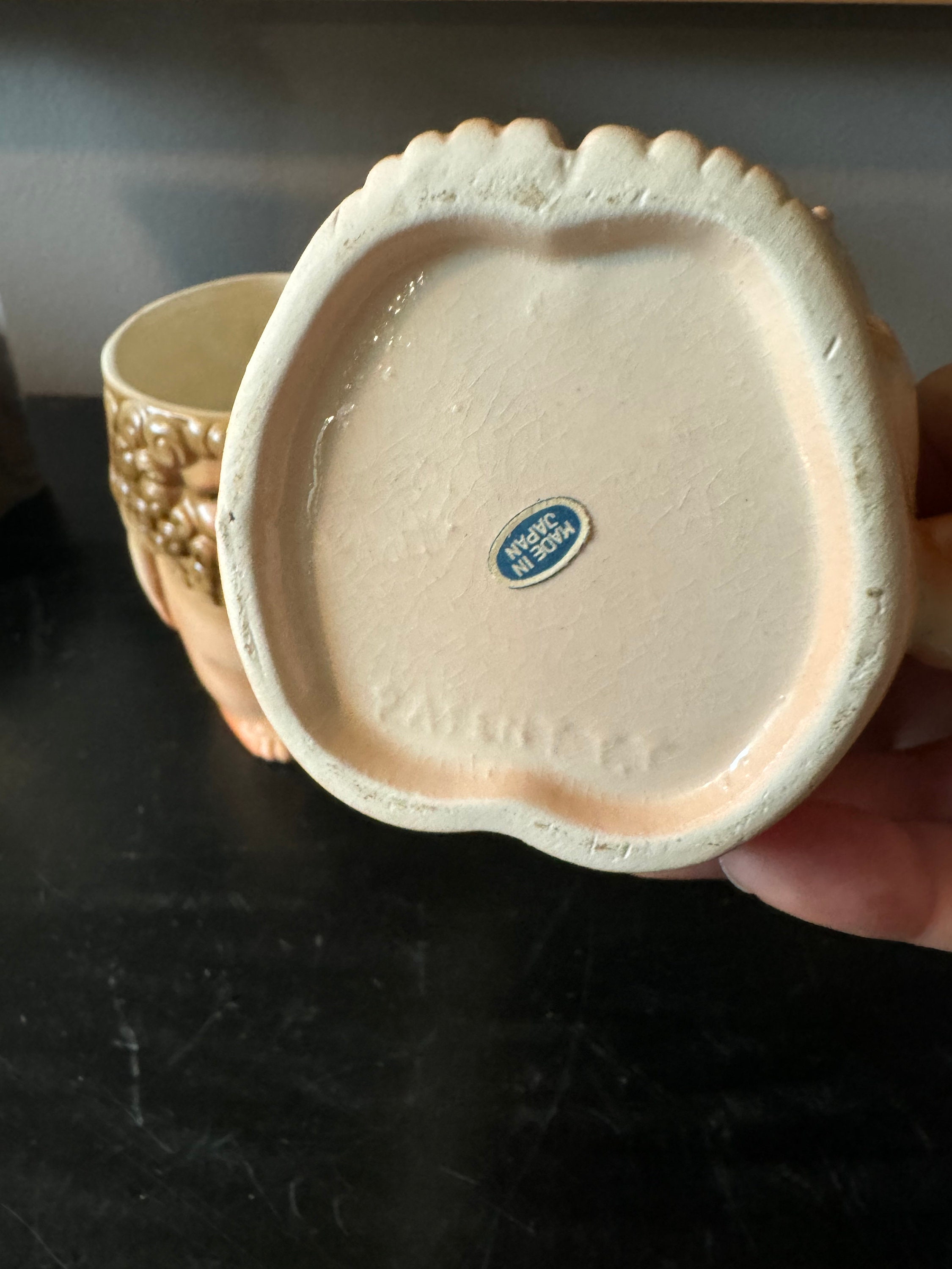 Vintage 1970s Nude Woman & Man Novelty Pair Naughty Fig Leaf