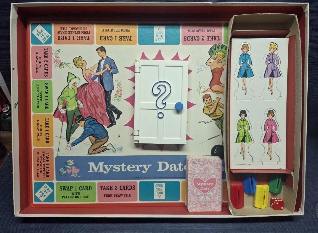Vintage Mystery Date Board Game - Etsy Canada