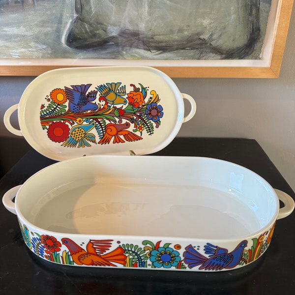 vintage Villeroy & Bosch Acapulco plateau de service, plat de cuisson, vendu séparément