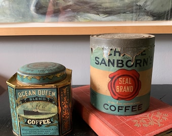 Vintage Kaffee- und Teedosen, Werbedose