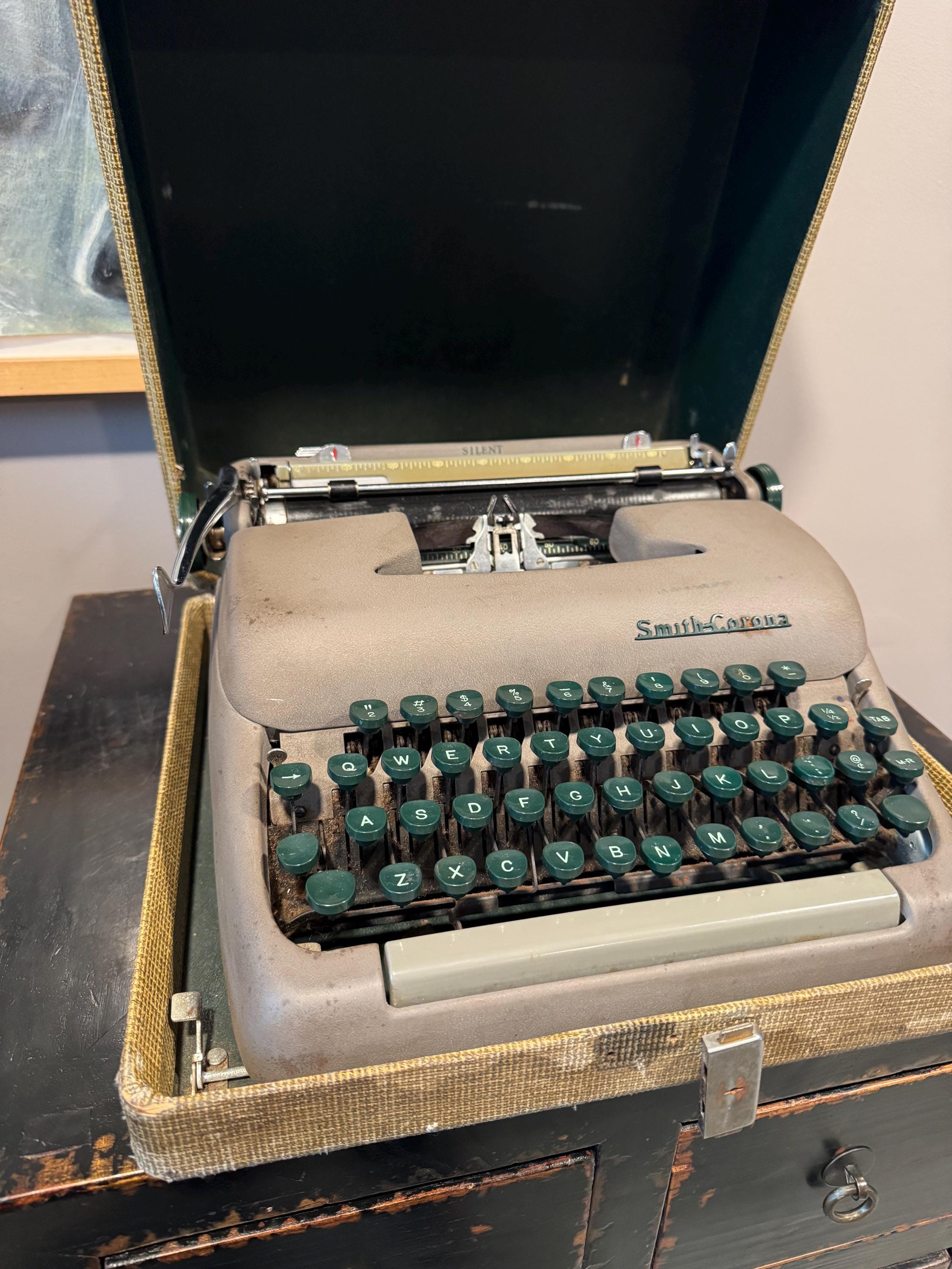 Smith Corona Silent Typewriter - Etsy Smith Corona Silent Typewriter - Etsy
