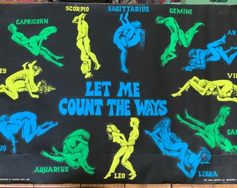 Zodiac Sex Positions Poster