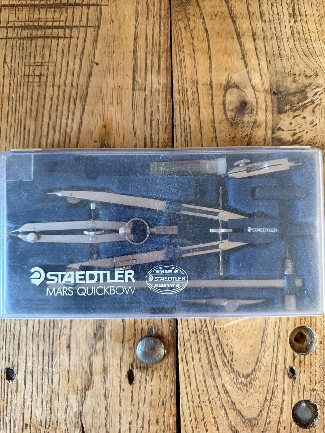 Vintage Staedtler Mars Quickbow Compass Set, 552N 04 A6 - Etsy