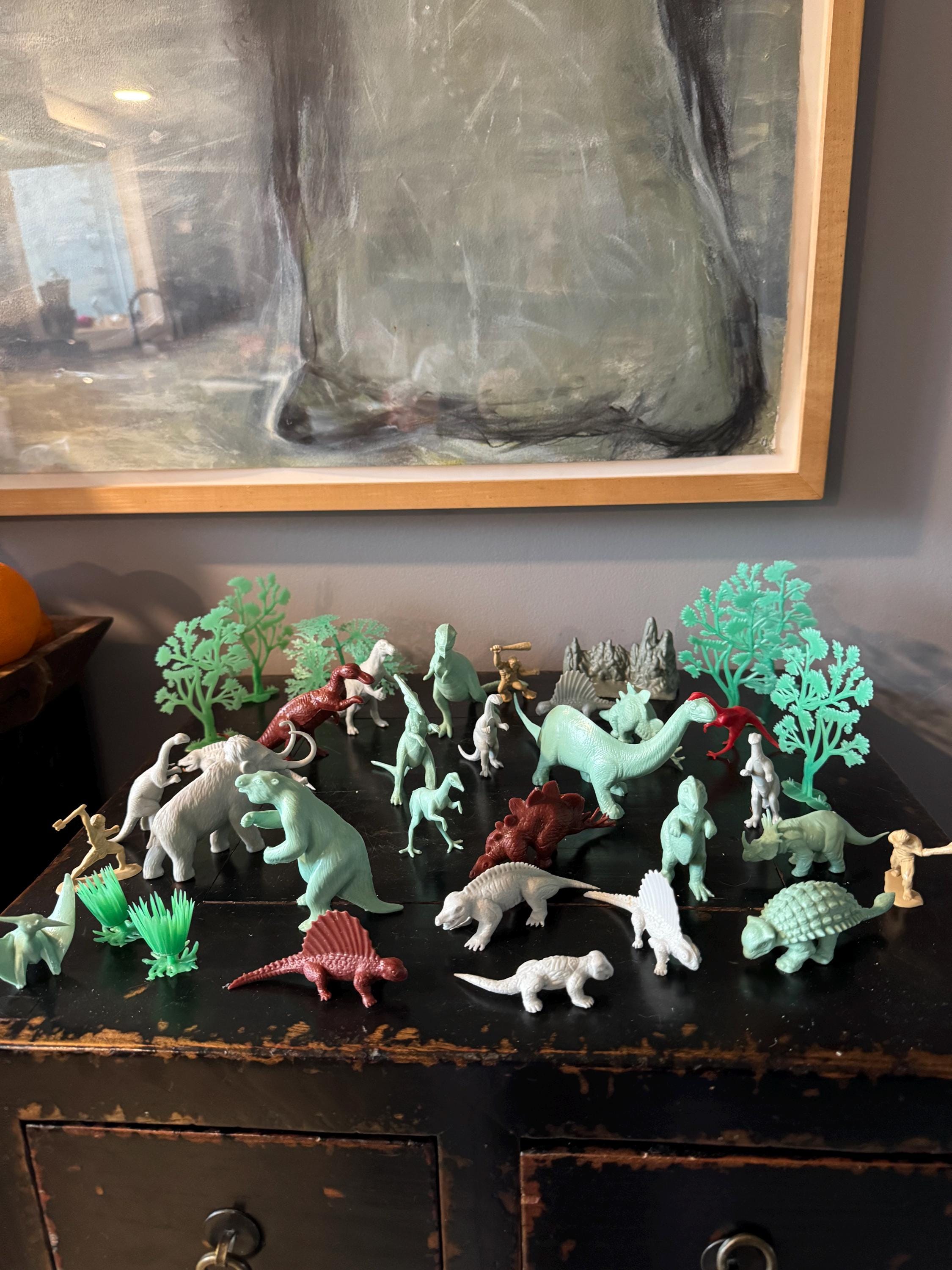 Vintage Marx Prehistoric Playset, 1960s 1970s