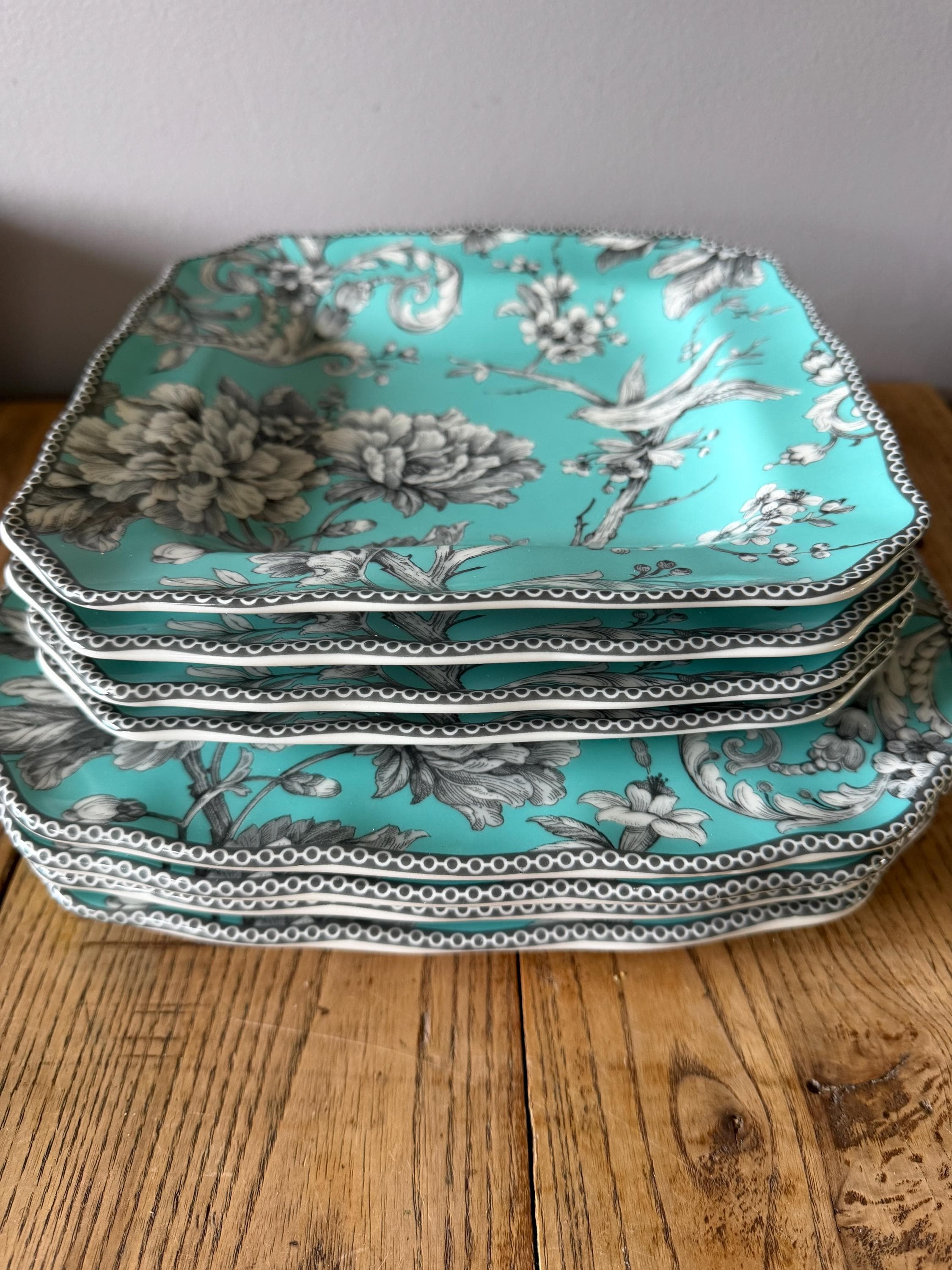 222 Fifth Set Plates - Etsy