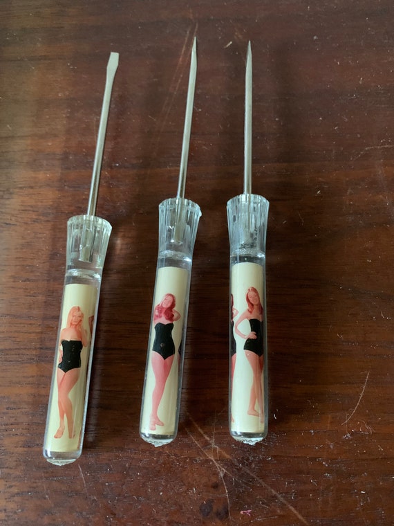 Vintage Floaty Nude Screwdriver Denmark Tip and Strip Etsy Canada