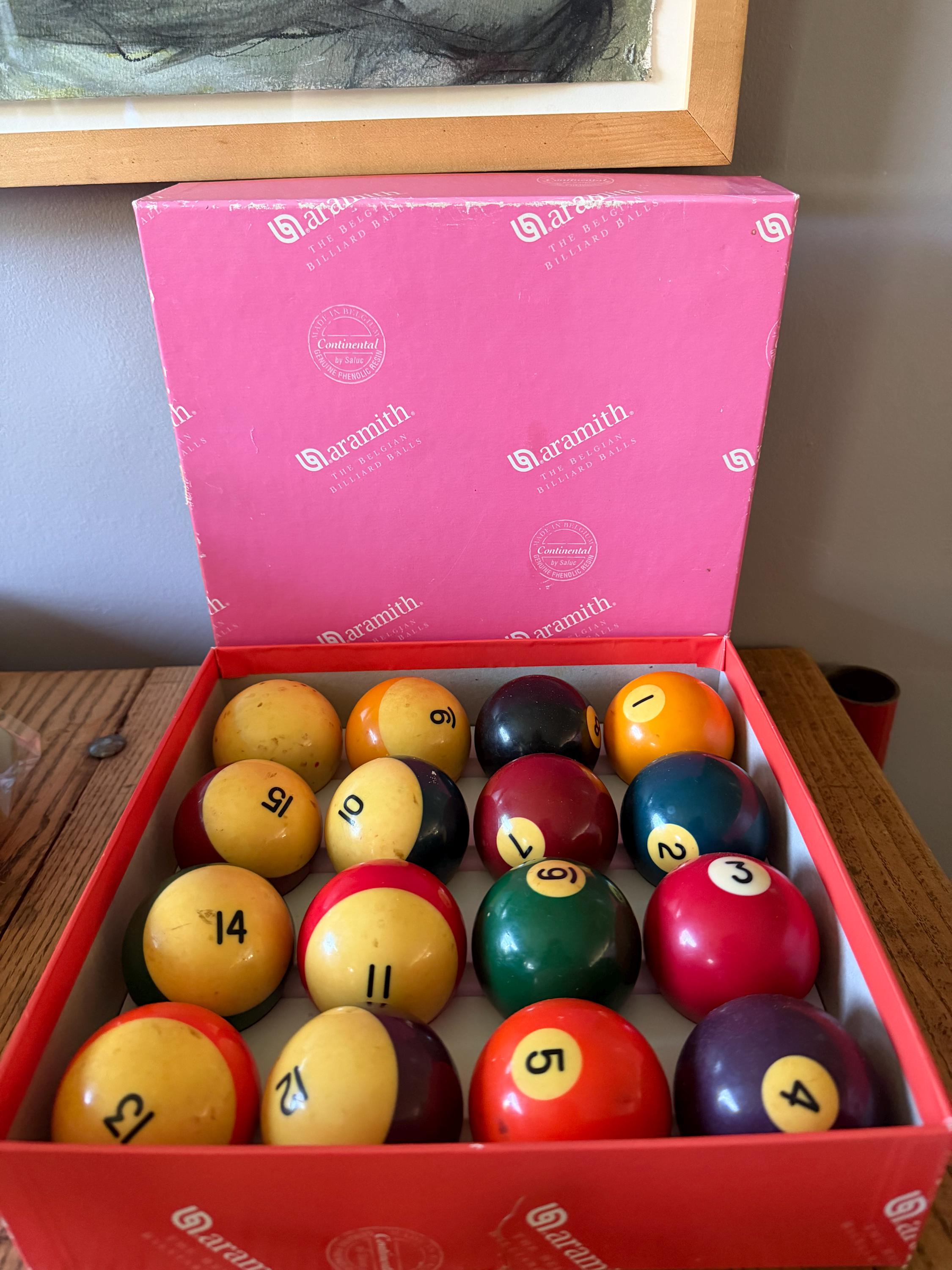 Aramith billiard balls - Etsy 日本