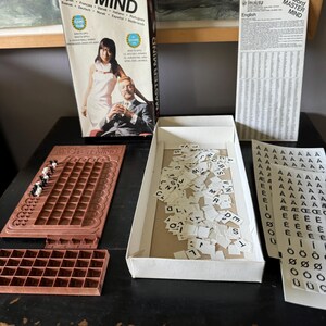 Vintage 1975 Word Mastermind Invicta-spel