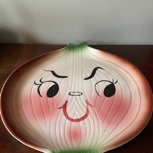 Vintage Deforest of California Onion Platter