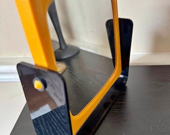 Vintage Groovy Vanity Mirror, Double sided and 3x magnification
