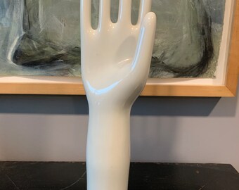 Vintage General Porcelain Glove Mold Right Hand 7 1/2