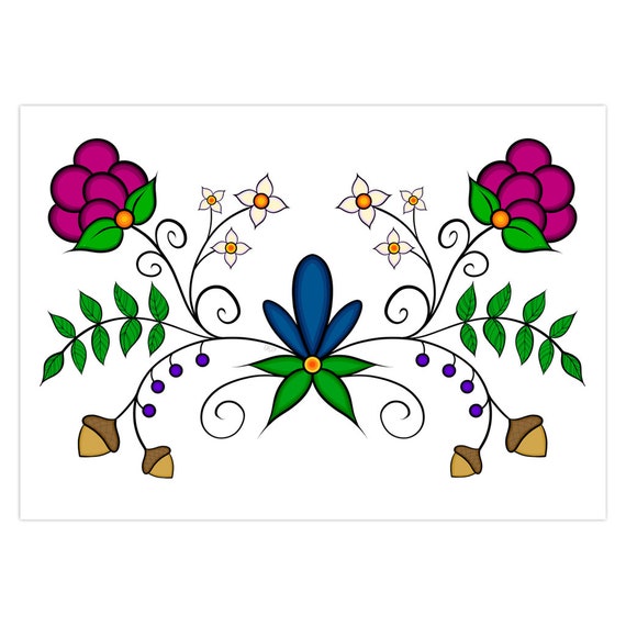 Ojibwe on sale floral art