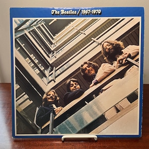 値下げ　レコード　ビートルズ　ポスター付き　ディスコグラフィ　1967-1970 Beatles 1967 1970 Vinyl - Etsy
