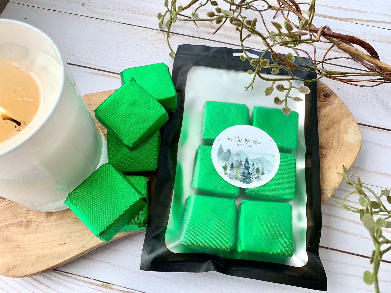 MIGRAINE MAGIC Shower Steamer Essential Oils Aromatherapy Etsy