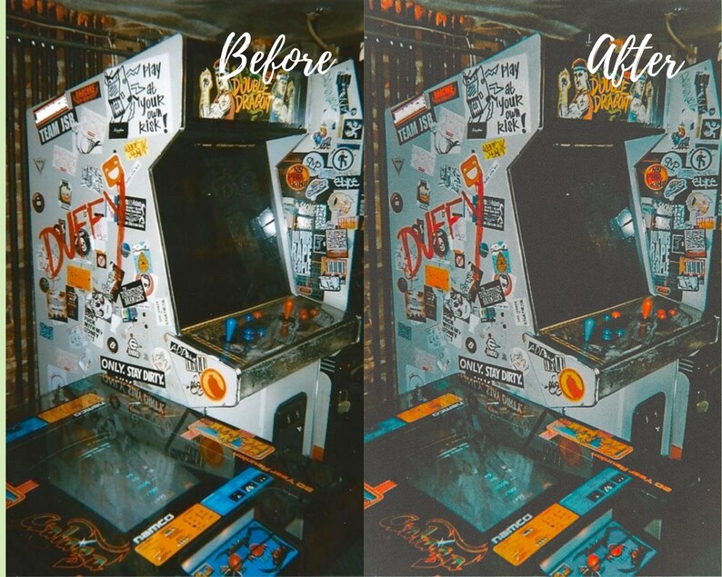 Lightroom mobile presets vhs lightroom presets vintage Etsy