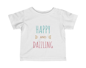 T-shirt en jersey fin Happy Infant