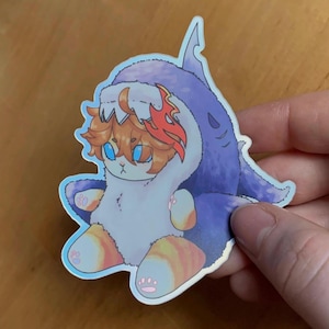 Kitty Tartaglia Whale Sticker