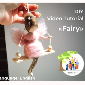 Tiny Fairy Felting Tutorials - Watch & Create Your Own Felted Fairy