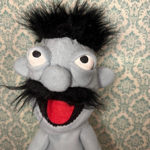 Handmade Small Fleece Puppet - TIMOTHY